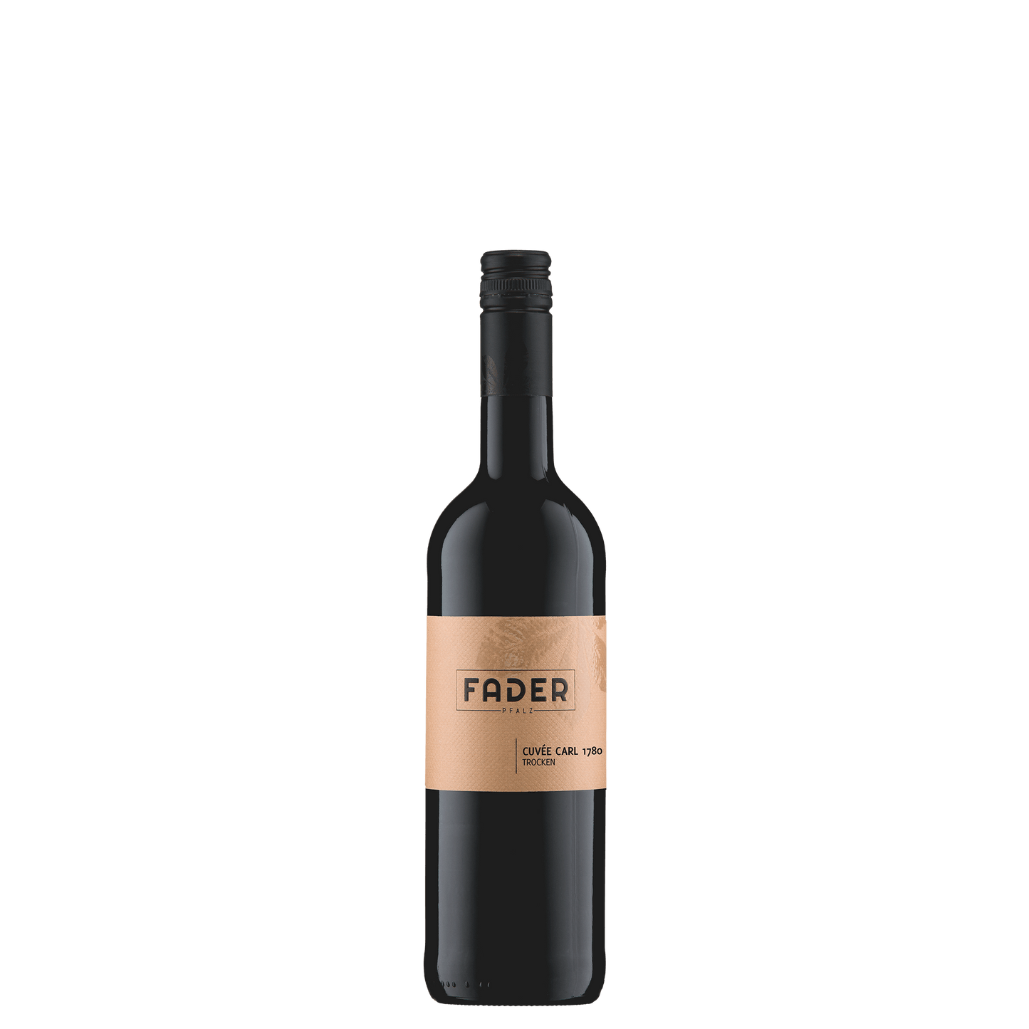 Eine Flasche Cuvée Carl 1780 trocken