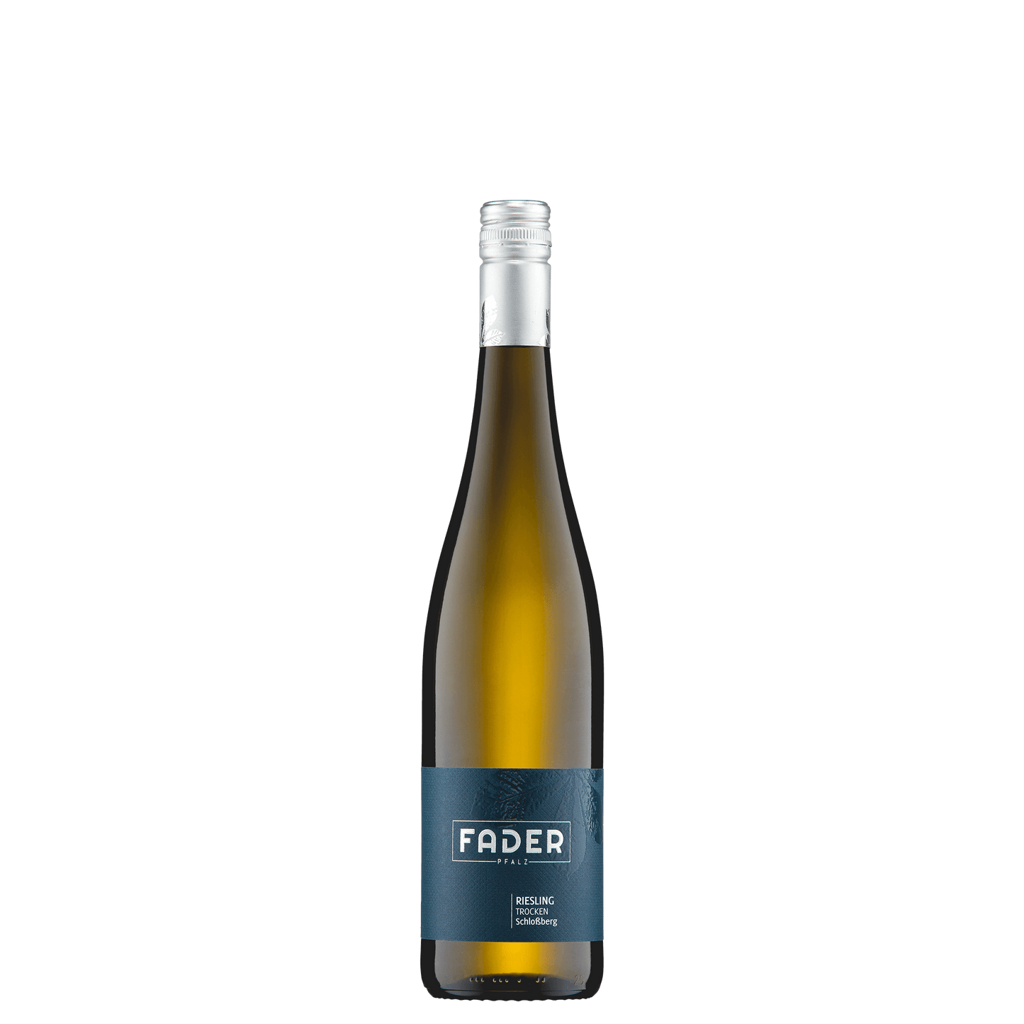 Eine Flasche Riesling trocken Rhodter Schlossberg