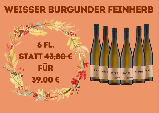 WEISSER BURGUNDER - OKTOBERPAKET