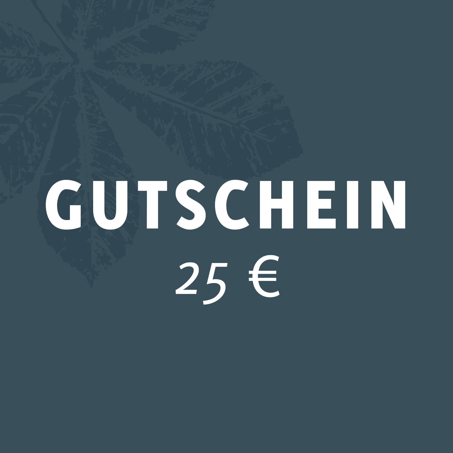 Gutschein 25 Euro