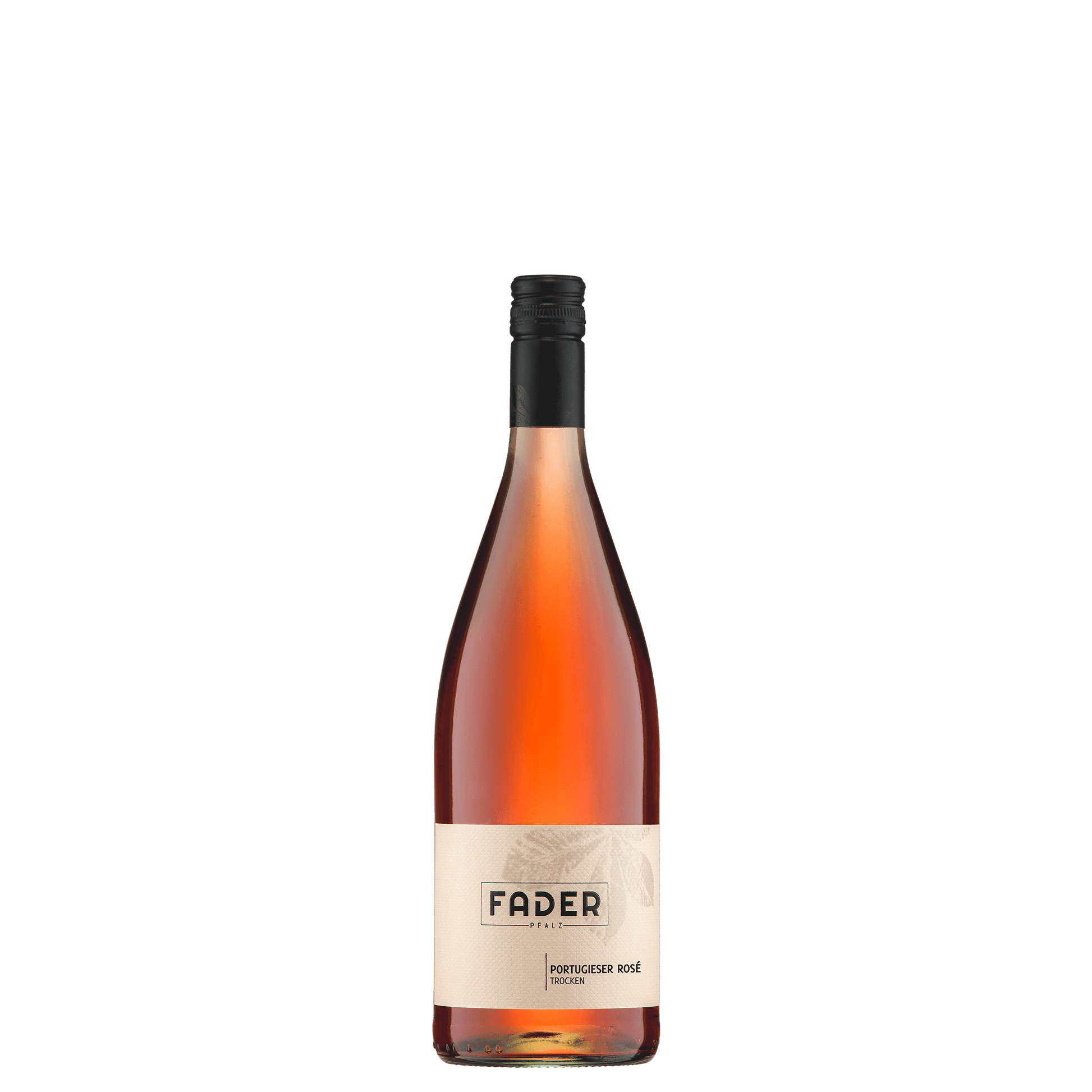 Eine Flasche Portugieser Rosé trocken