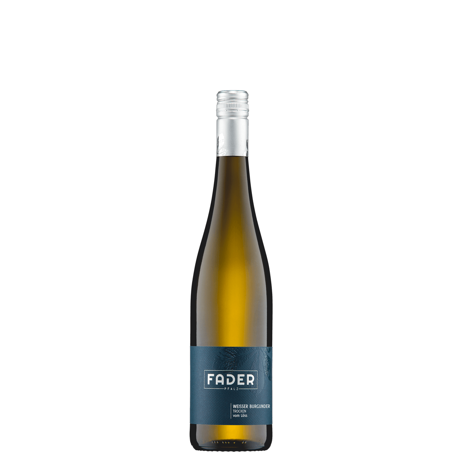 Eine Flasche Weisser Burgunder trocken Vom Löss